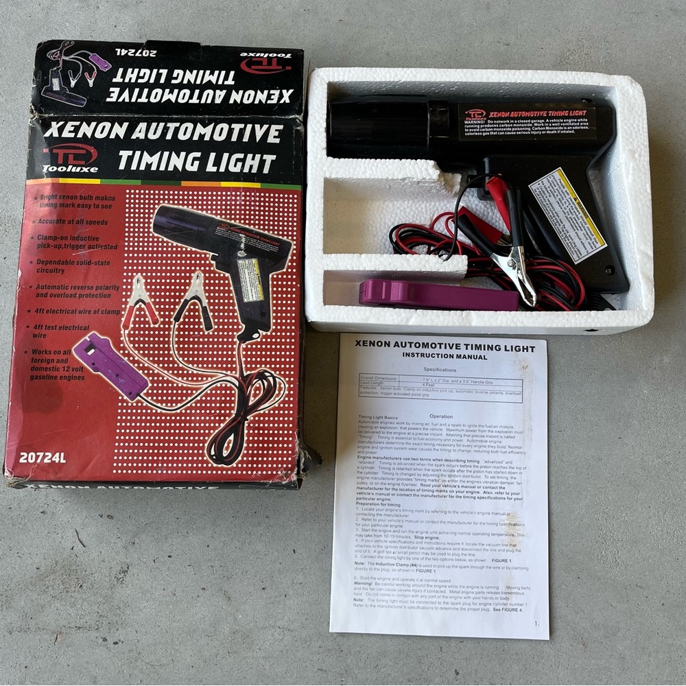 Xenon Timing Light - Black